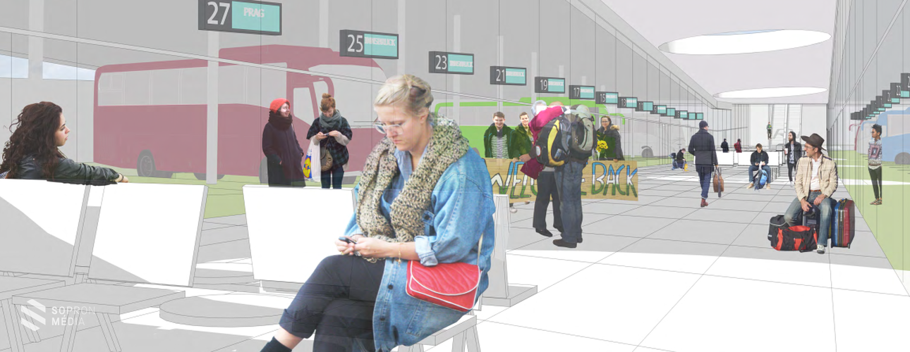 Új központi buszpályaudvar Bécsben