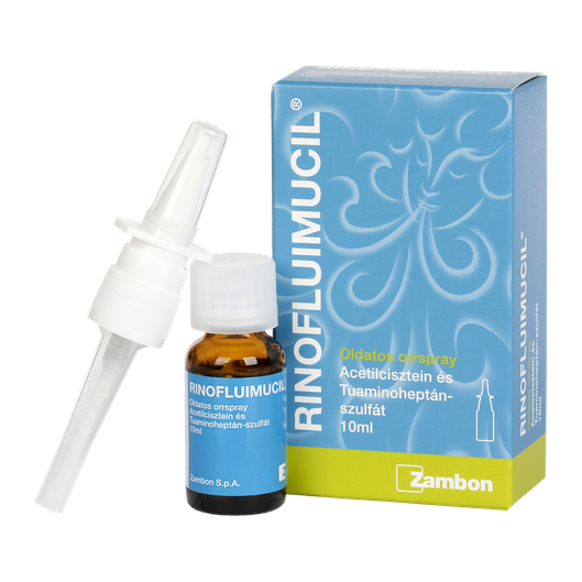 Rinofluimucil oldatos orrspray (1x10ml)