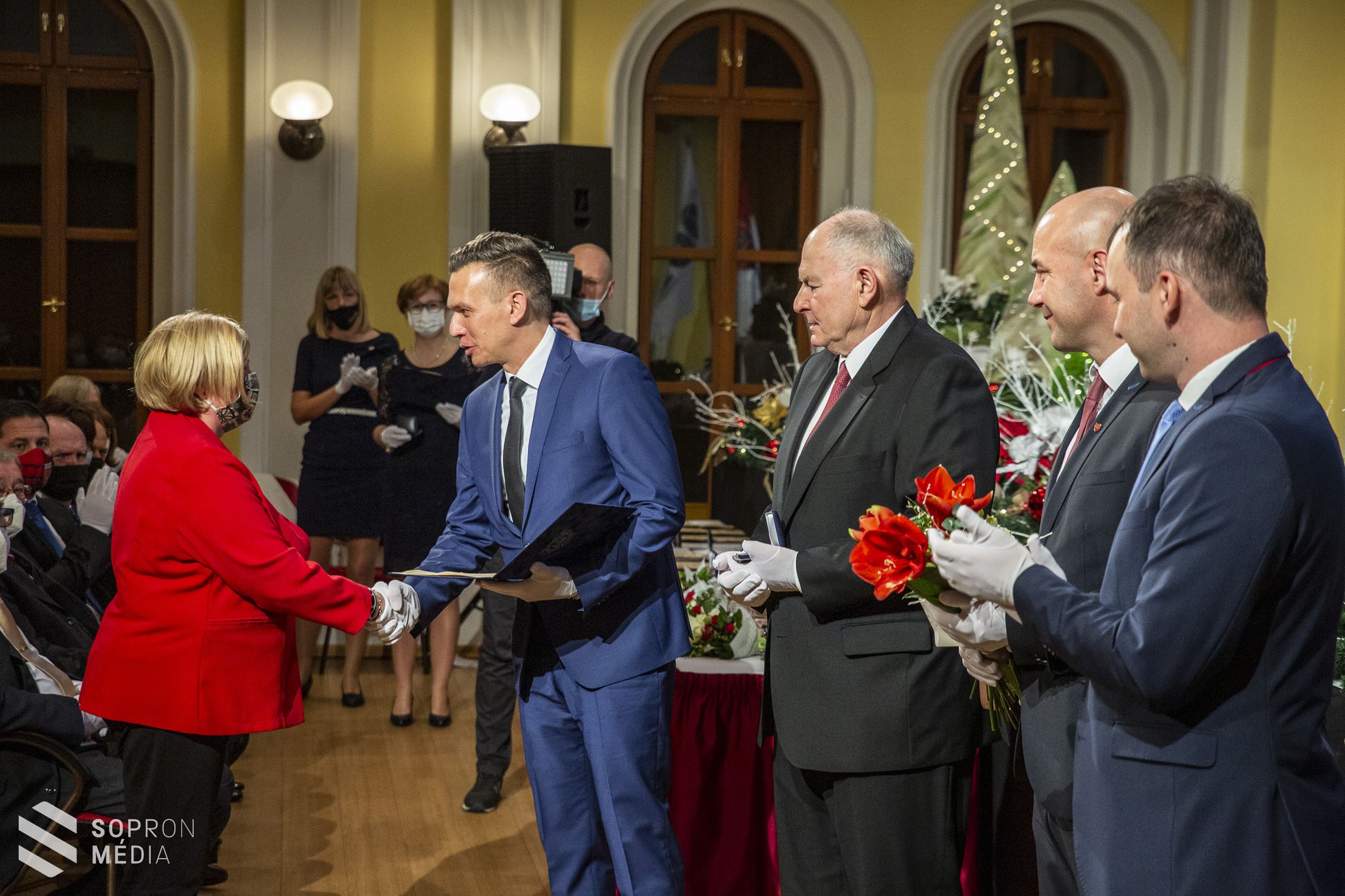 Kitüntetettjeit ünnepelte Sopron
