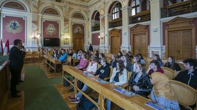 Kempteni diákok látogatása városunkban