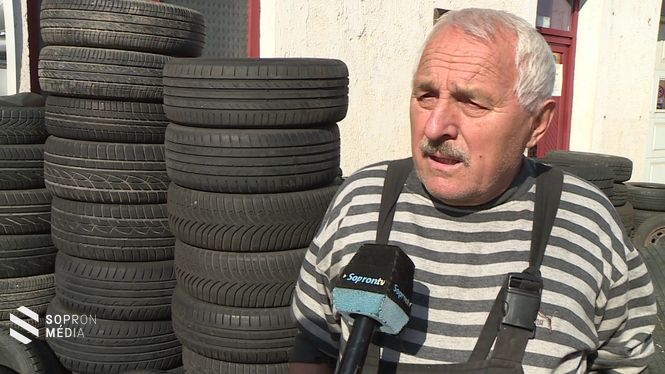 Kozma Miklós, a Kozma És Fia Gumiszerviz tulajdonosa