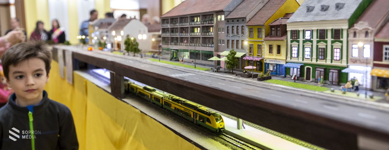 Ismét Vasútmodell-kiállítás egész hétvégén Sopronban