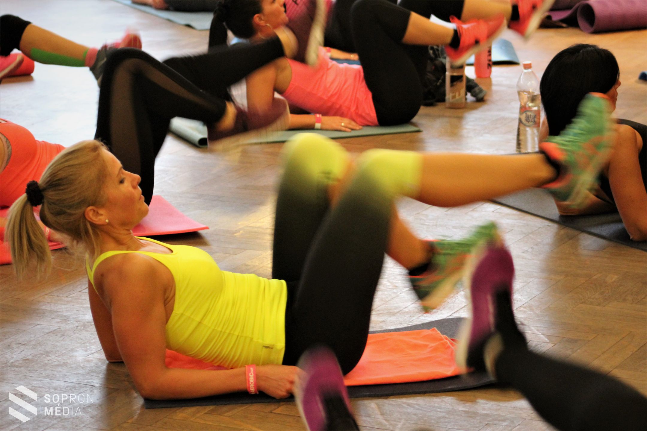 Az aerobic soproni nagykövetei vették birtokba a GYIK-ot vasárnap