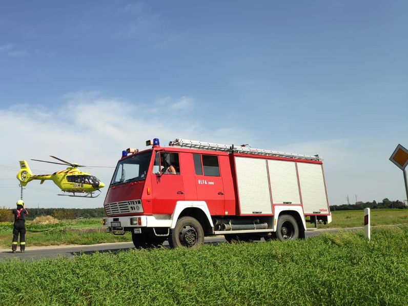 Személyautó és motoros karambolozott Sopron és Kópháza között