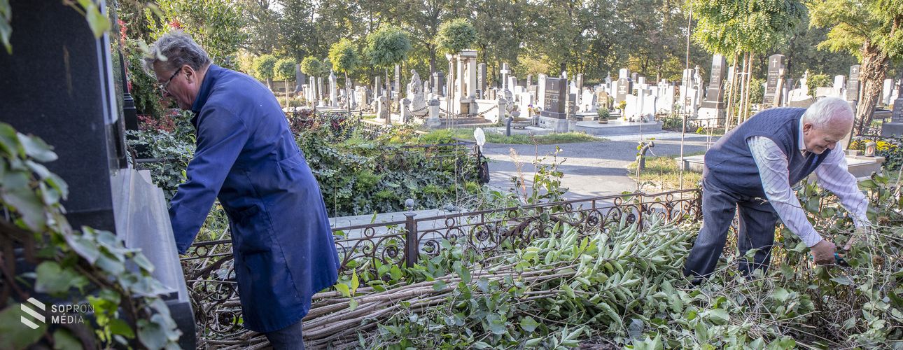 Lelkes önkéntesek dolgoznak a gondozatlan síremlékeknél