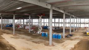 Elérte legmagasabb pontját az új logisztikai központ