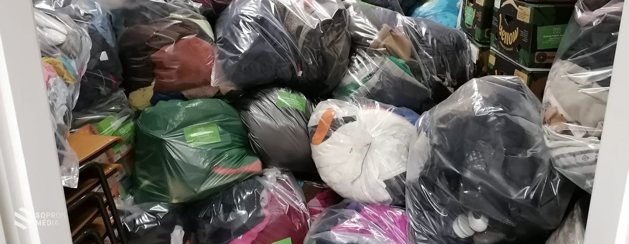 Elképesztő sikere volt a Szent Márton Ház hétvégén tartott ruházati gyűjtőakciójának