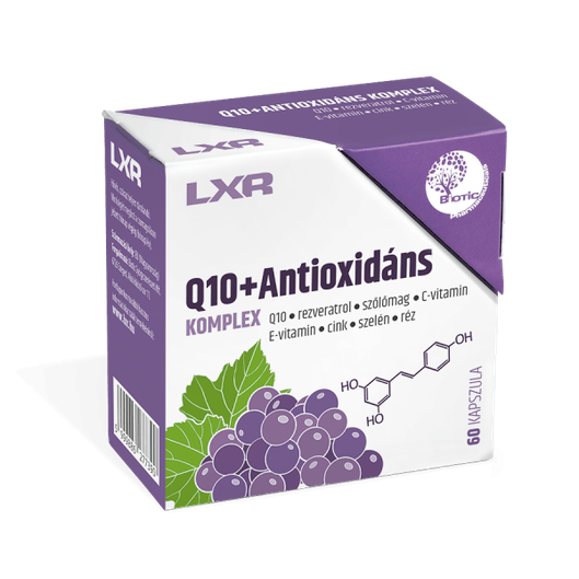 LXR Q10 + Antioxidáns Komplex kapszula (60x)
