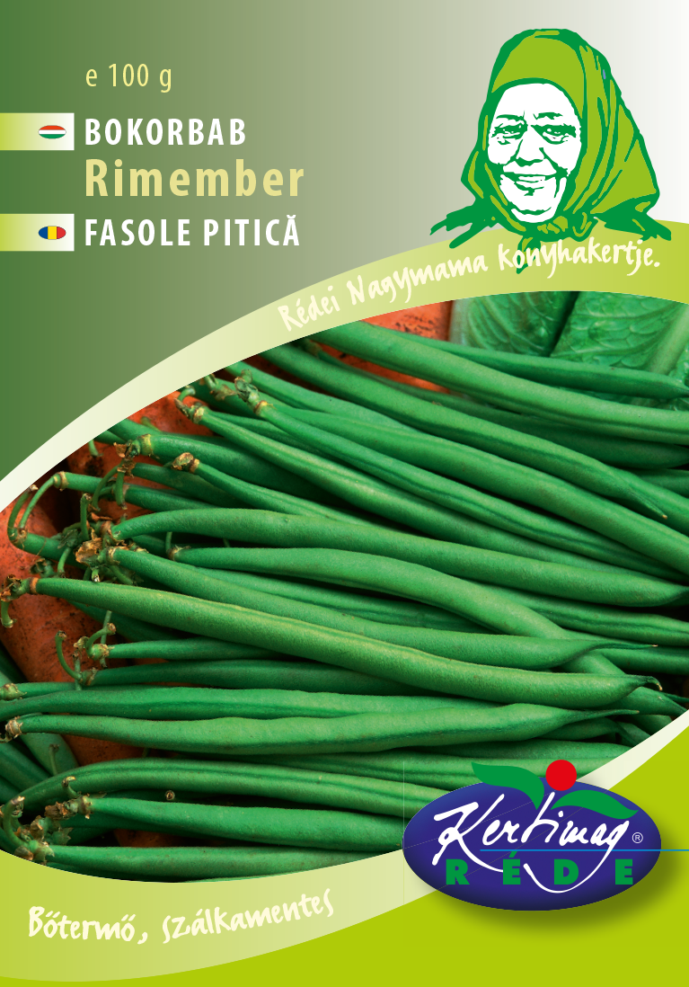 Zöldhüvelyű ceruzabab Rimember 100 g termék képe