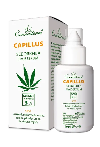 Cannaderm Capillus seborrhea hajszérum (40ml)
