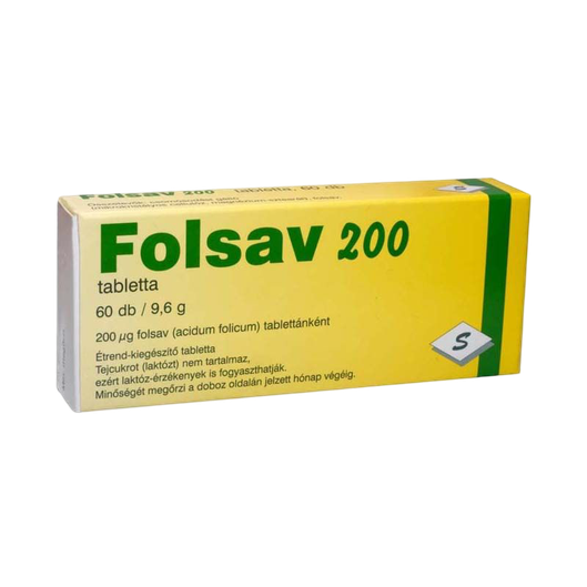 Folsav 200 tabletta (60x)