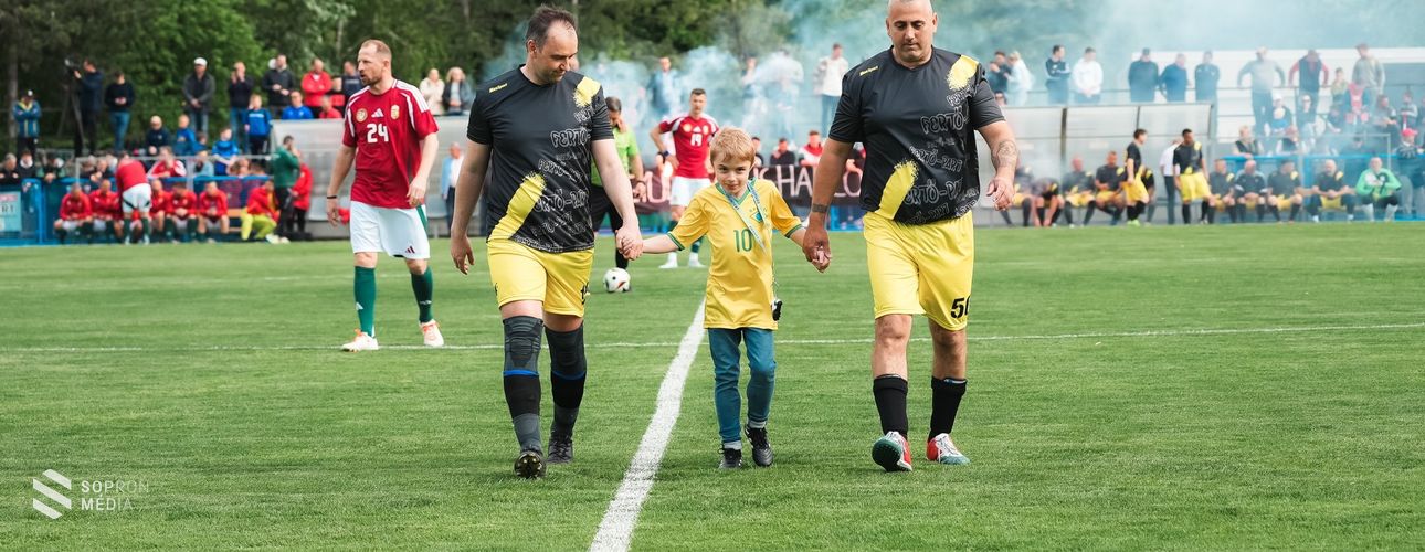 Jótékonysági futballünnep Petőházán