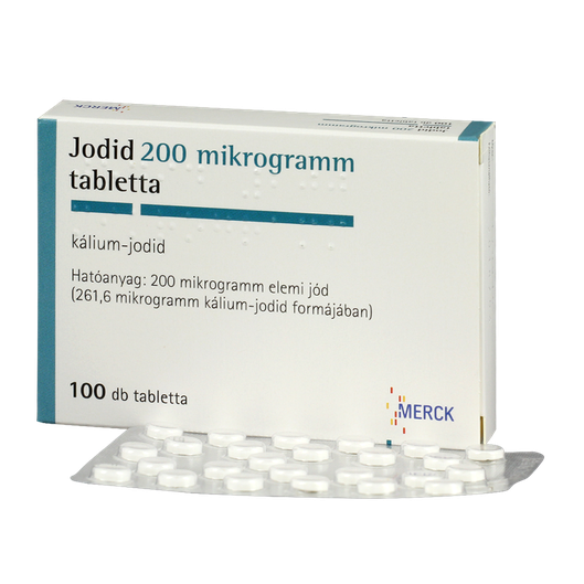 Jodid 200 mikrogramm tabletta (100x)