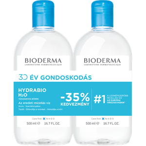 Hydrabio H2O Micellafesztivál BIODERMA (2x500ml) termék kép