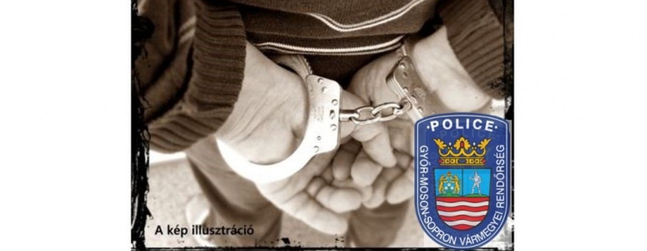 Körözött férfit fogtak el a soproni rendőrök