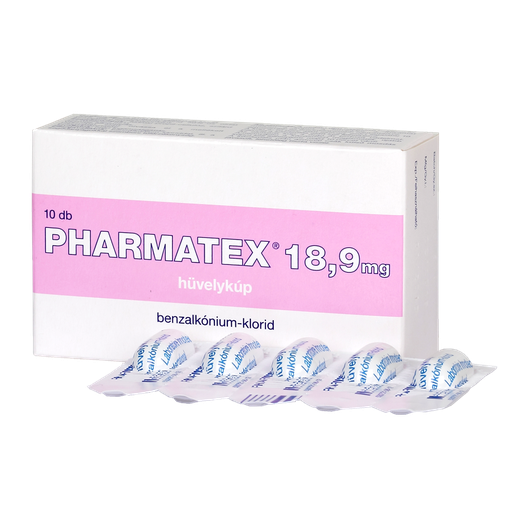Pharmatex  18,9 mg hüvelykúp (10x)