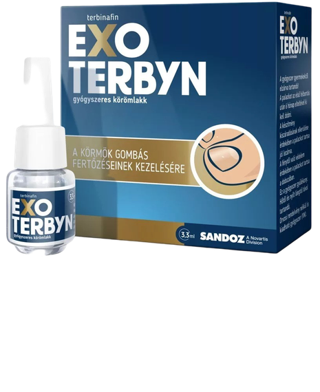 Exoterbyn gyógyszeres körömlakk (3,3ml)