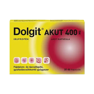 Dolgit Akut 400 mg lágy kapszula (20x) termék kép