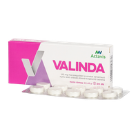 Valinda 0,06 g nyelv alatt oldódó étr.-kieg.tabl. (20x)