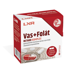 LXR Vas+Folát Retard Komplex kapszula (60x) termék kép