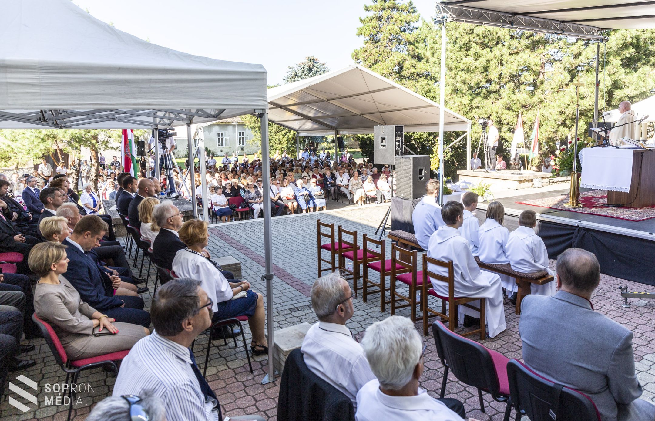 Szent István napi ünnepséget tartottak Sopronban