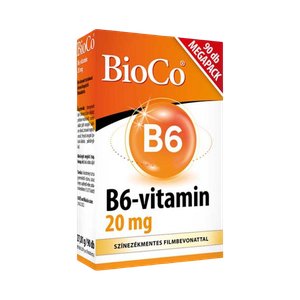 BioCo B6 vitamin 20 mg filmtabletta Megapack (90x) termék kép