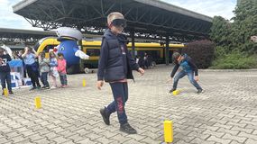 A soproni vasútállomás működésébe nyertek betekintést a fiatalok