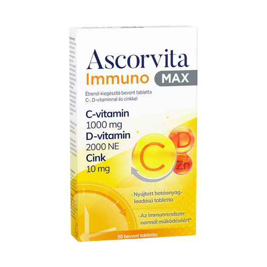 Ascorvita Immuno MAX bevont tabletta (30x)