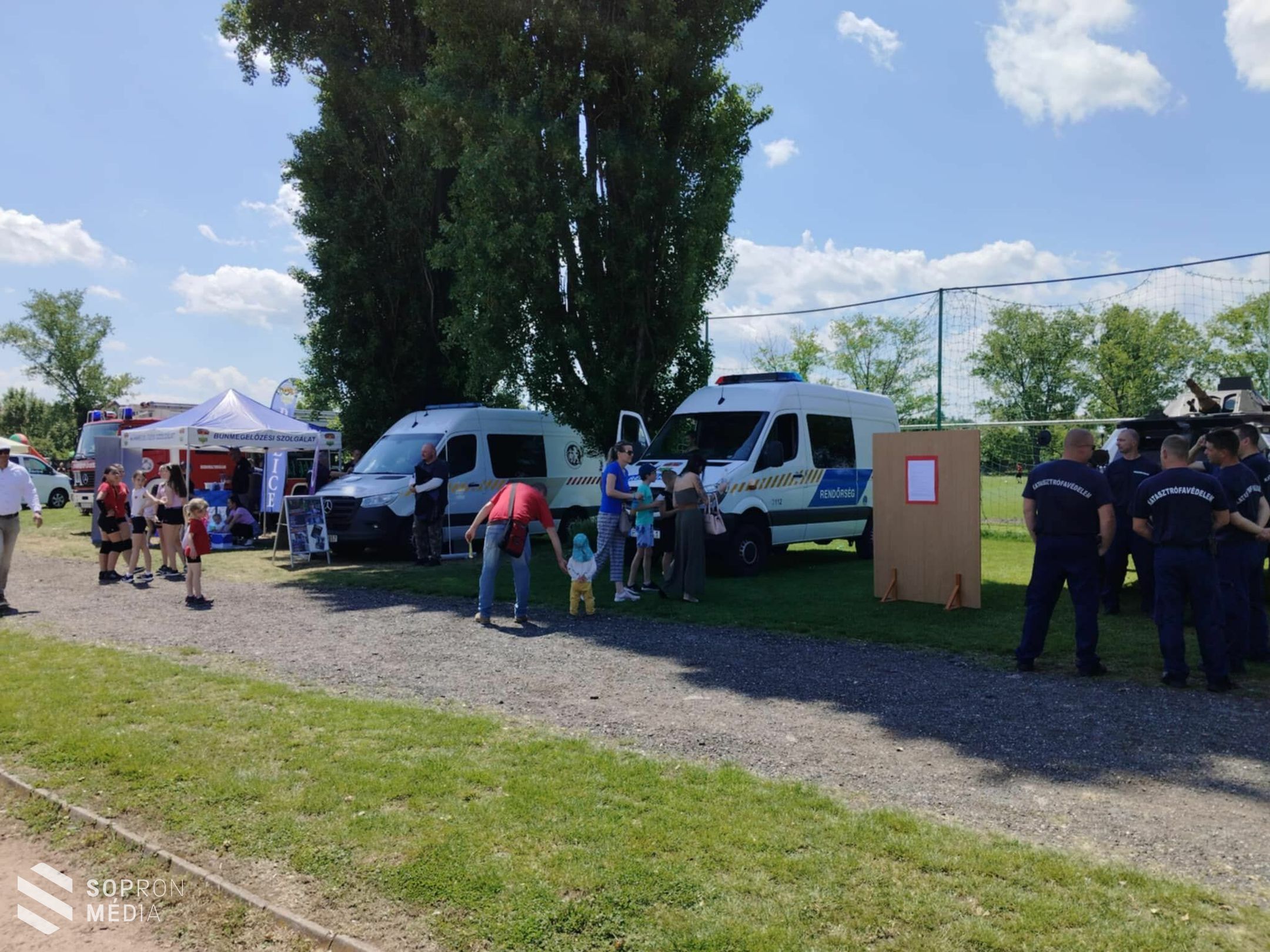Gyermeknapi rendezvények a Soproni Rendőrkapitányság részvételével