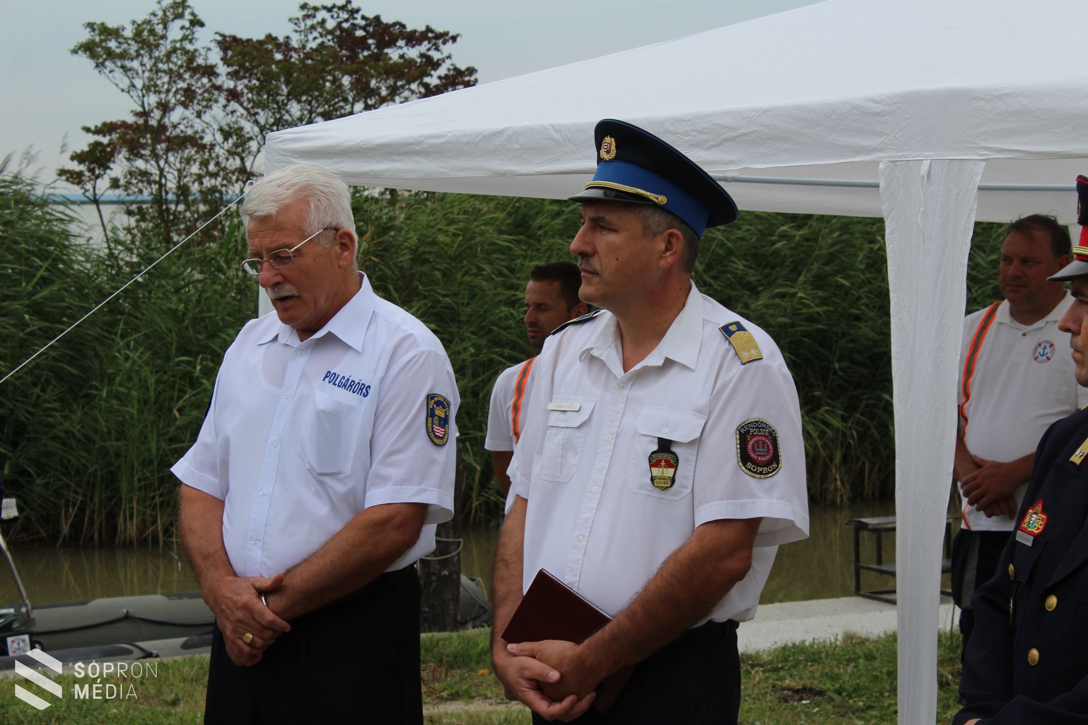 Mentőhajót kapott a Fertő Tavi Vízi Polgárőr Egyesület 
