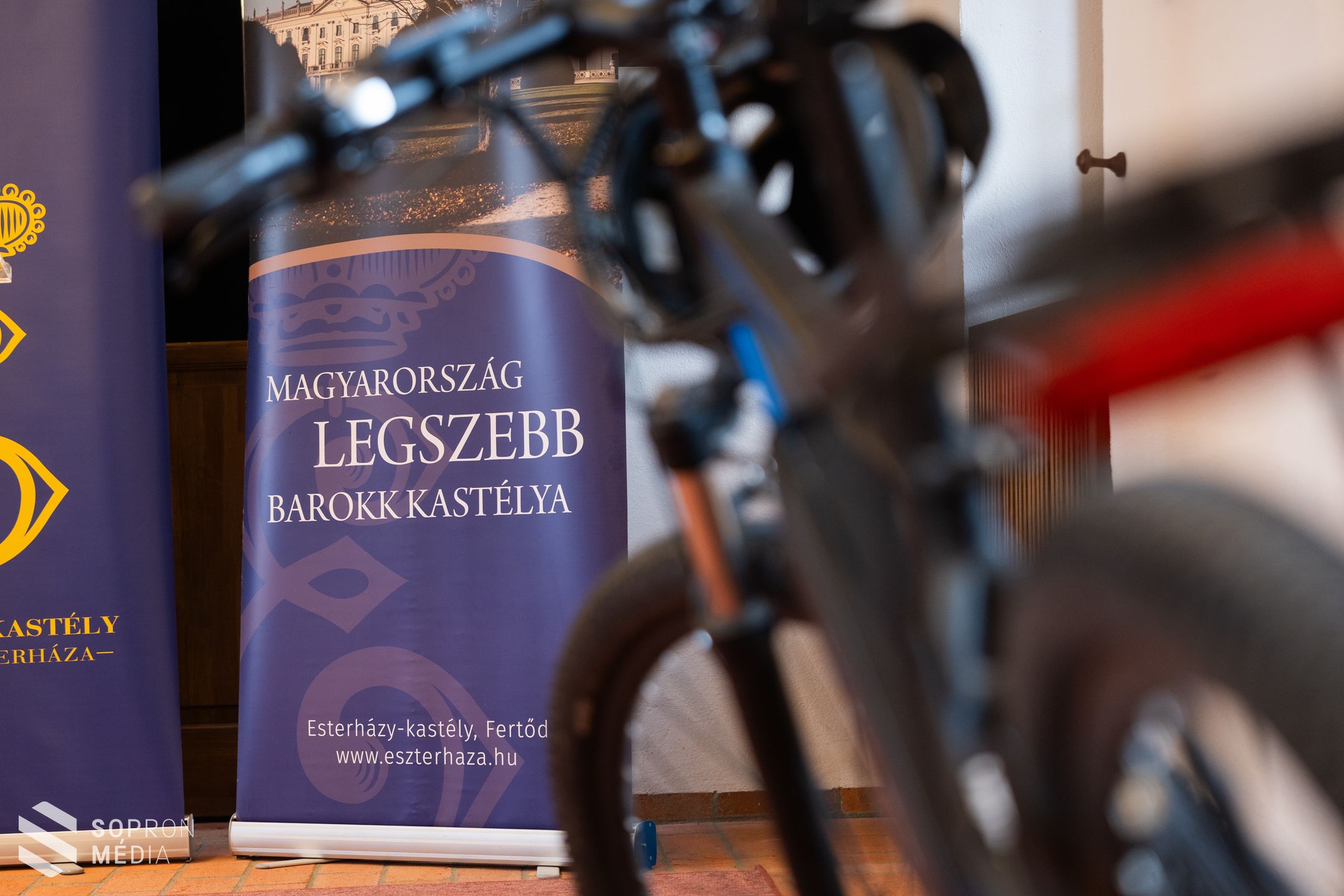 Kerékpáros fejlesztésekkel erősítik a turizmust Eszterházán