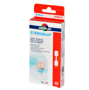MASTER AID Sterigrap sebtapasz  32x8mm (10x) termék kép