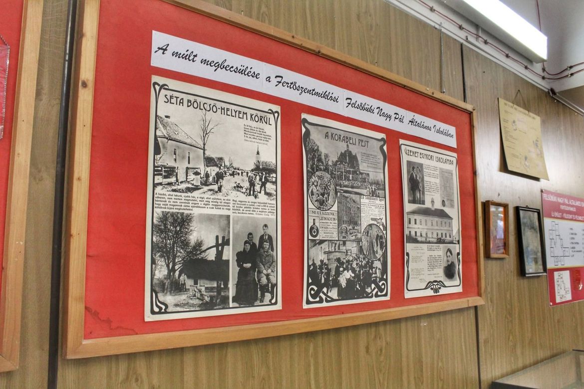 Iskolatörténeti kiállítás iskolánkban