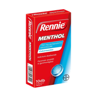 Rennie Menthol 750mg gyógyszeres rágógumi (10x)