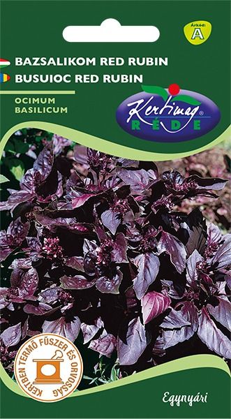 Bazsalikom Red Rubin 1 g termék képe