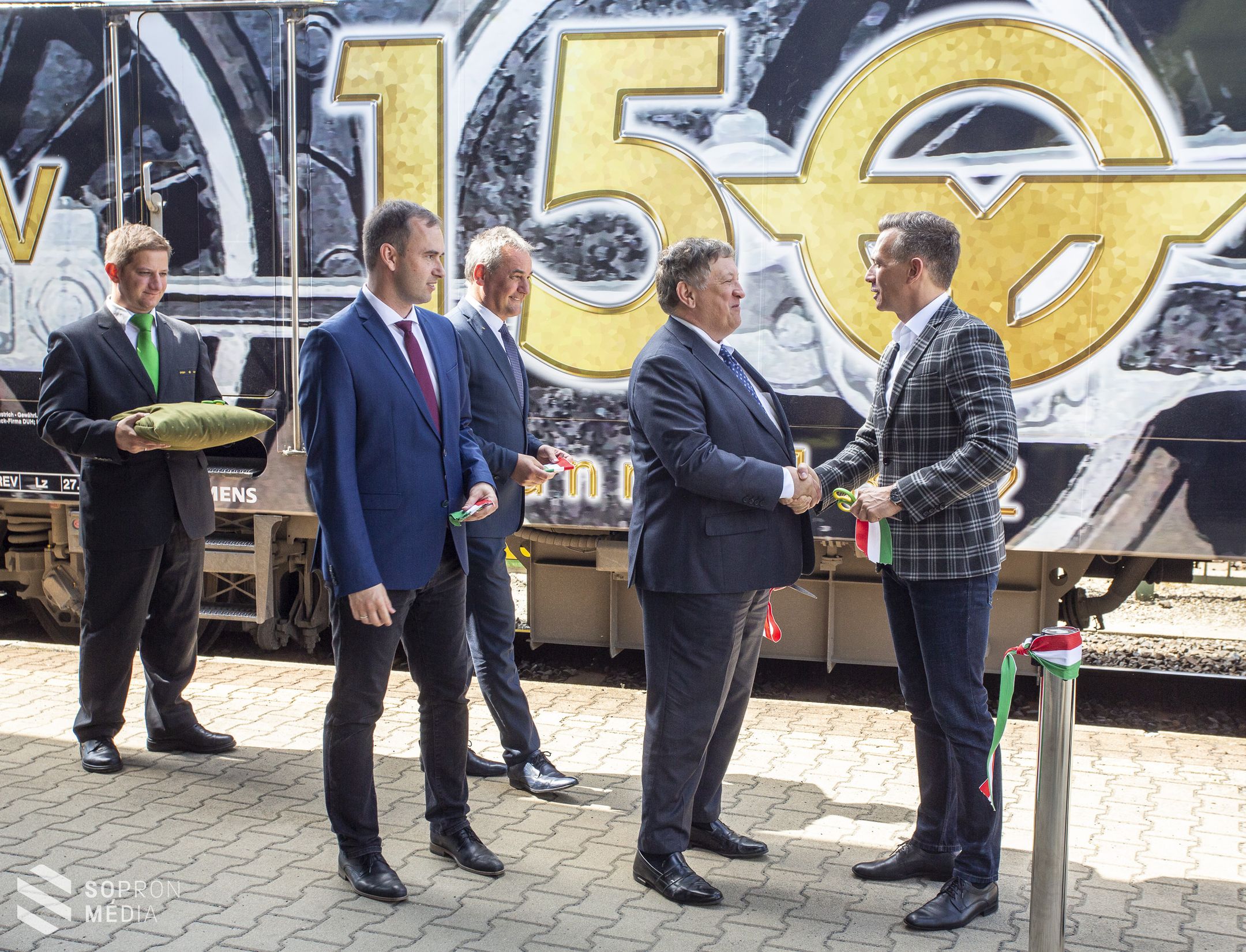 Elkészült a GYSEV150 emlékmozdony