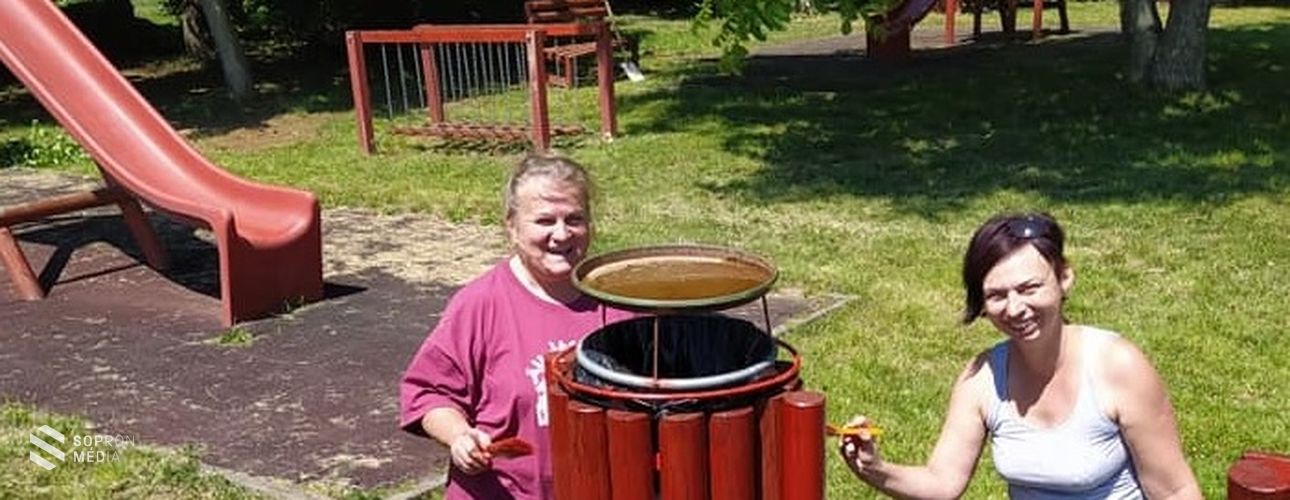 Összefogott Lövő a játszótérért