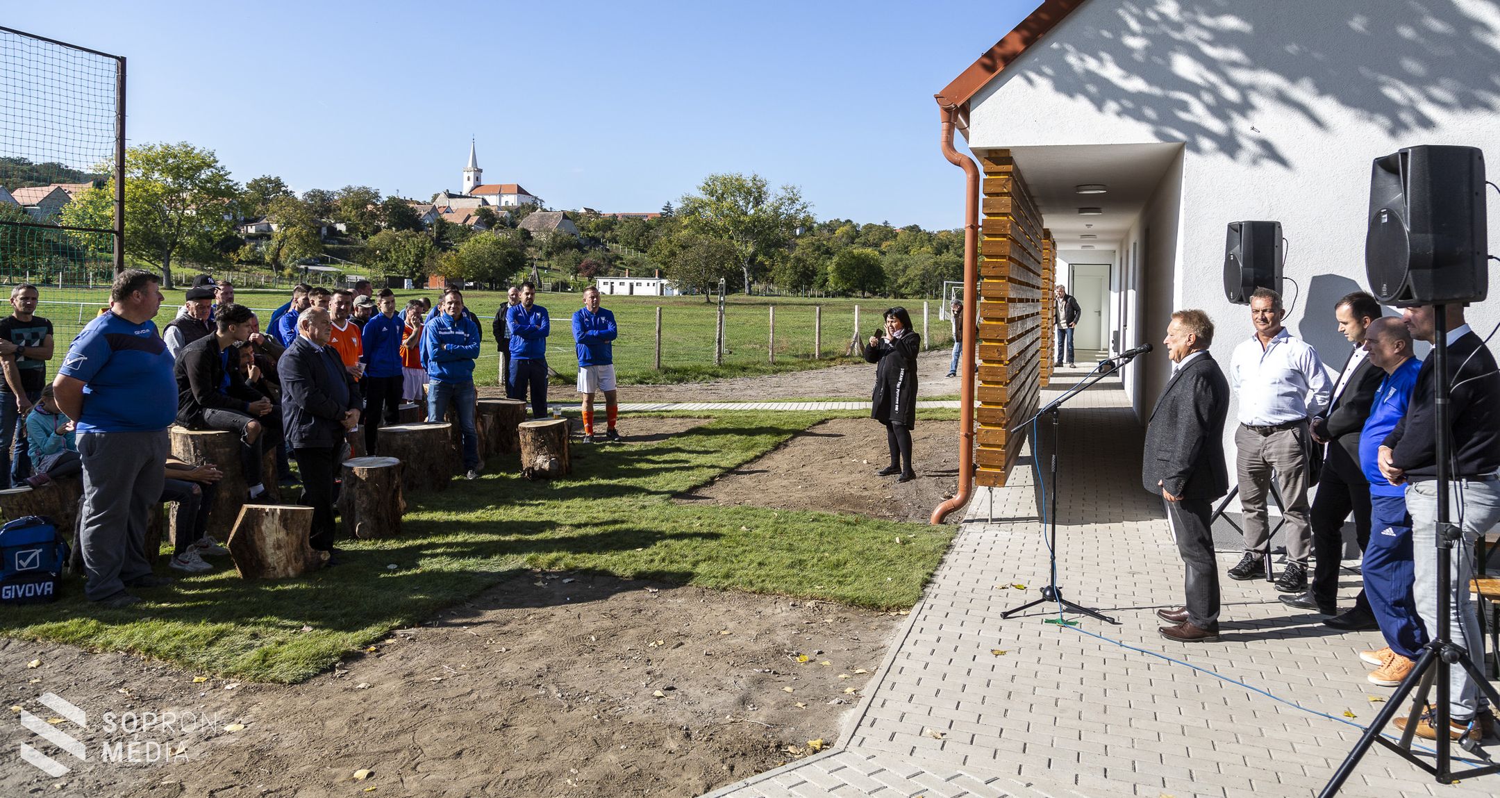 Elkészült az új labdarúgó öltöző Fertőrákoson