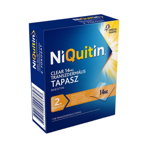Niquitin Clear 14 mg transzdermális tapasz /78 (7x) termék kép
