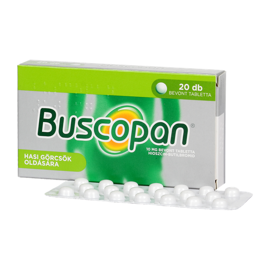Buscopan 10 mg bevont tabletta (20x)