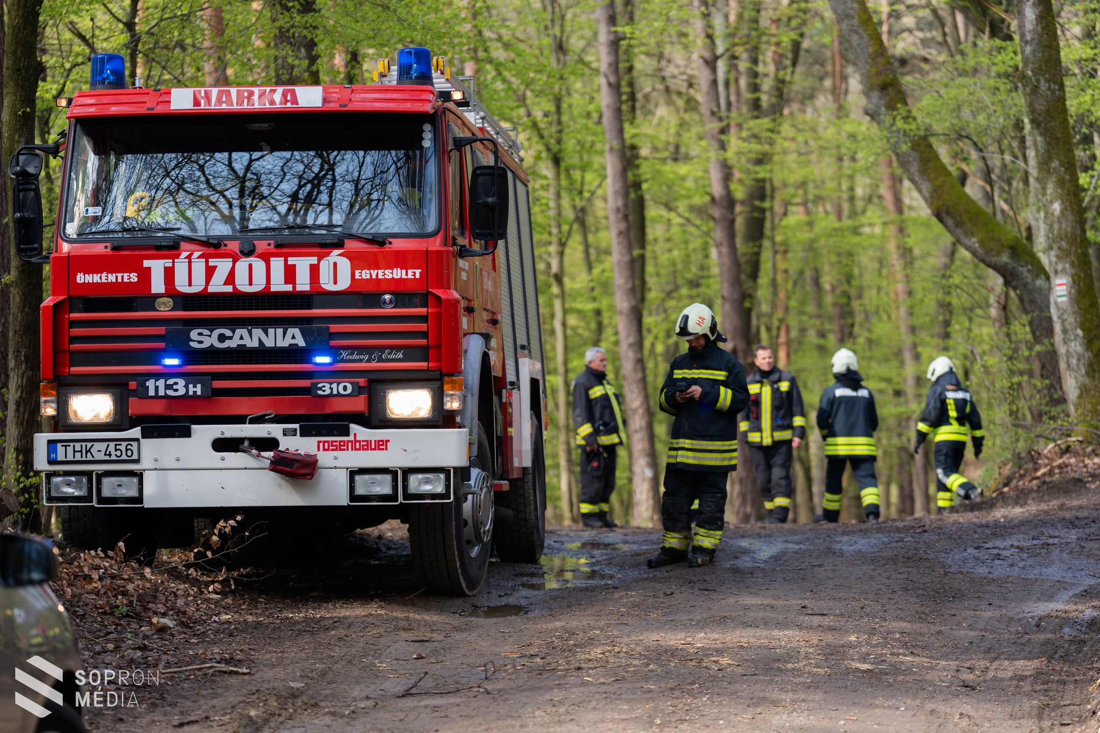 Határon átnyúló tűzoltógyakorlat