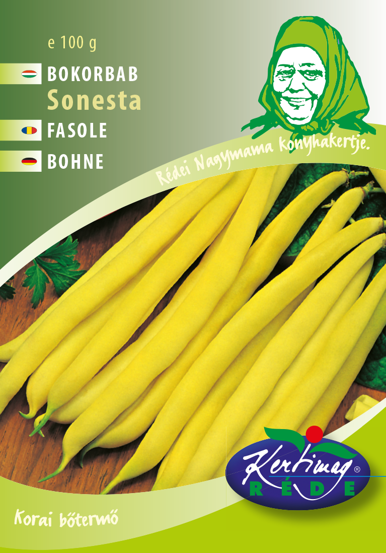 Sárgahüvelyű bokorbab Sonesta 250 g termék képe