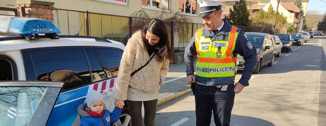 A négyéves Marcit lepték meg a rendőrök