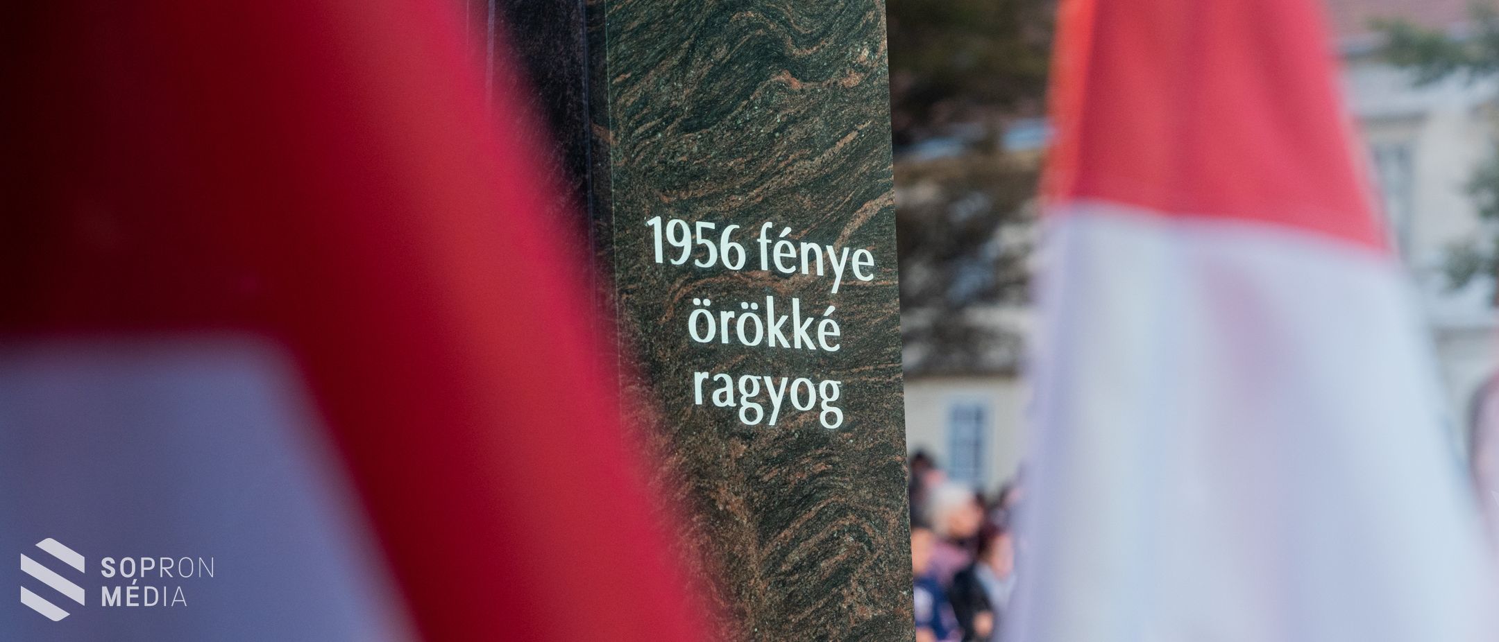 Sopron a hősök előtt tisztelgett az 1956-os forradalom 70. évfordulóján