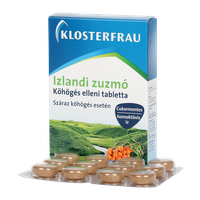 Klosterfrau Izlandi zuzmó tabletta köhögés ellen (24x)