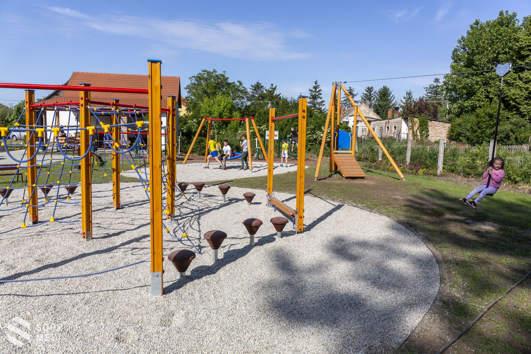 Elkészült a sarródi családi pihenő park