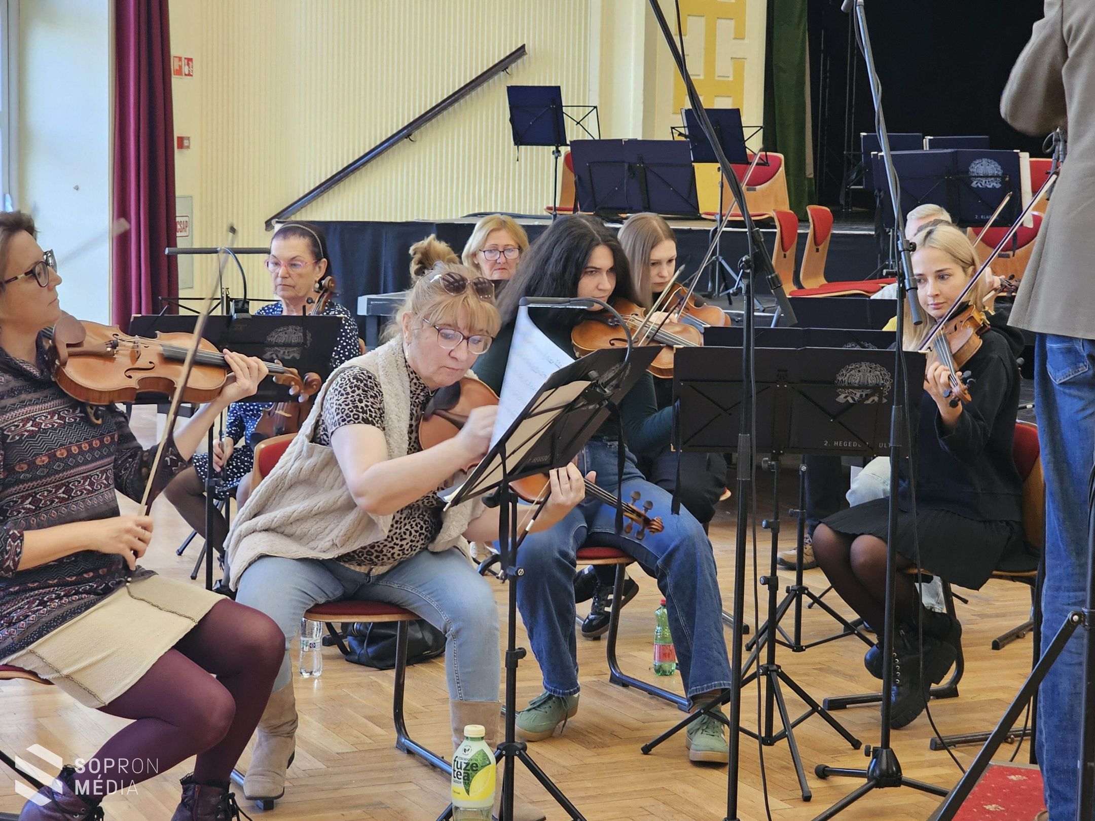 Újabb lemezfelvételt készít a Soproni Liszt Ferenc Szimfonikus Zenekar