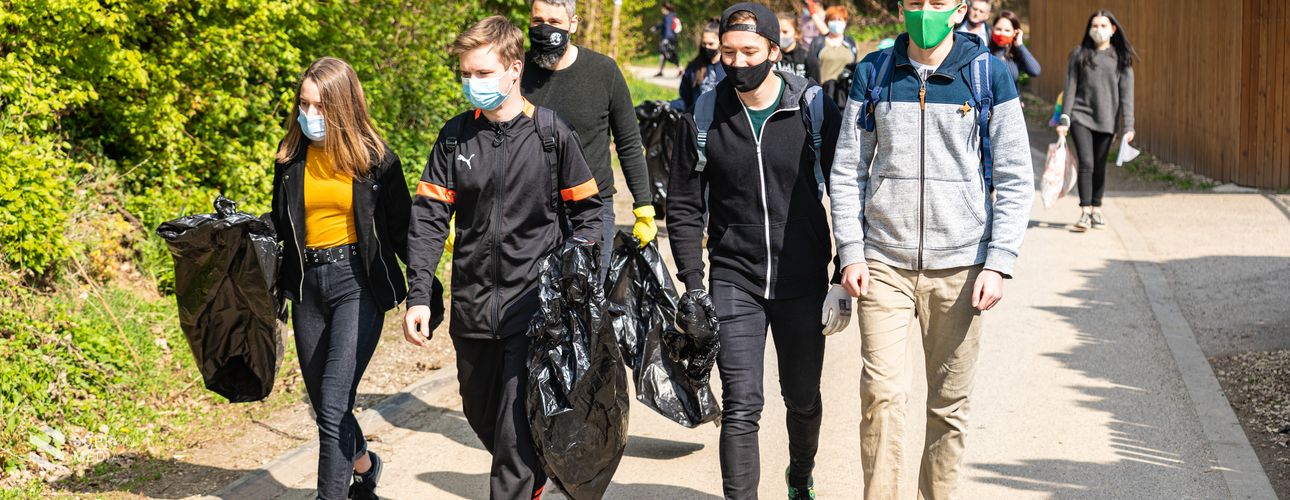A környezet tisztaságáért dolgoztak Ágfalván