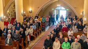 Dr. Veres András megyéspüspök celebrálta húsvéthétfőn a szentmisét Sopronban