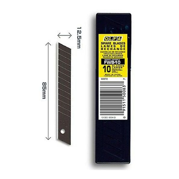 Olfa pótpenge, 12,5mm, 10db/cs., FWB-10